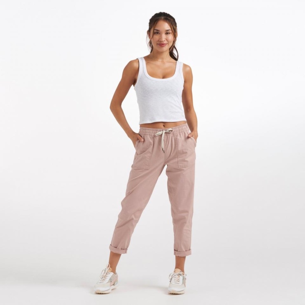Vuori Vintage Ripstop Pant - Organic Cotton (Dogwood) - Bright spot
